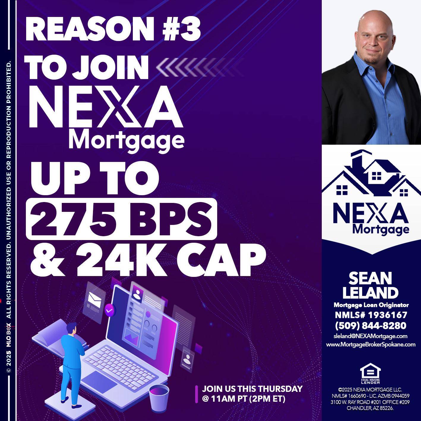 REASON 3 - Sean Leland -Mortgage Broker