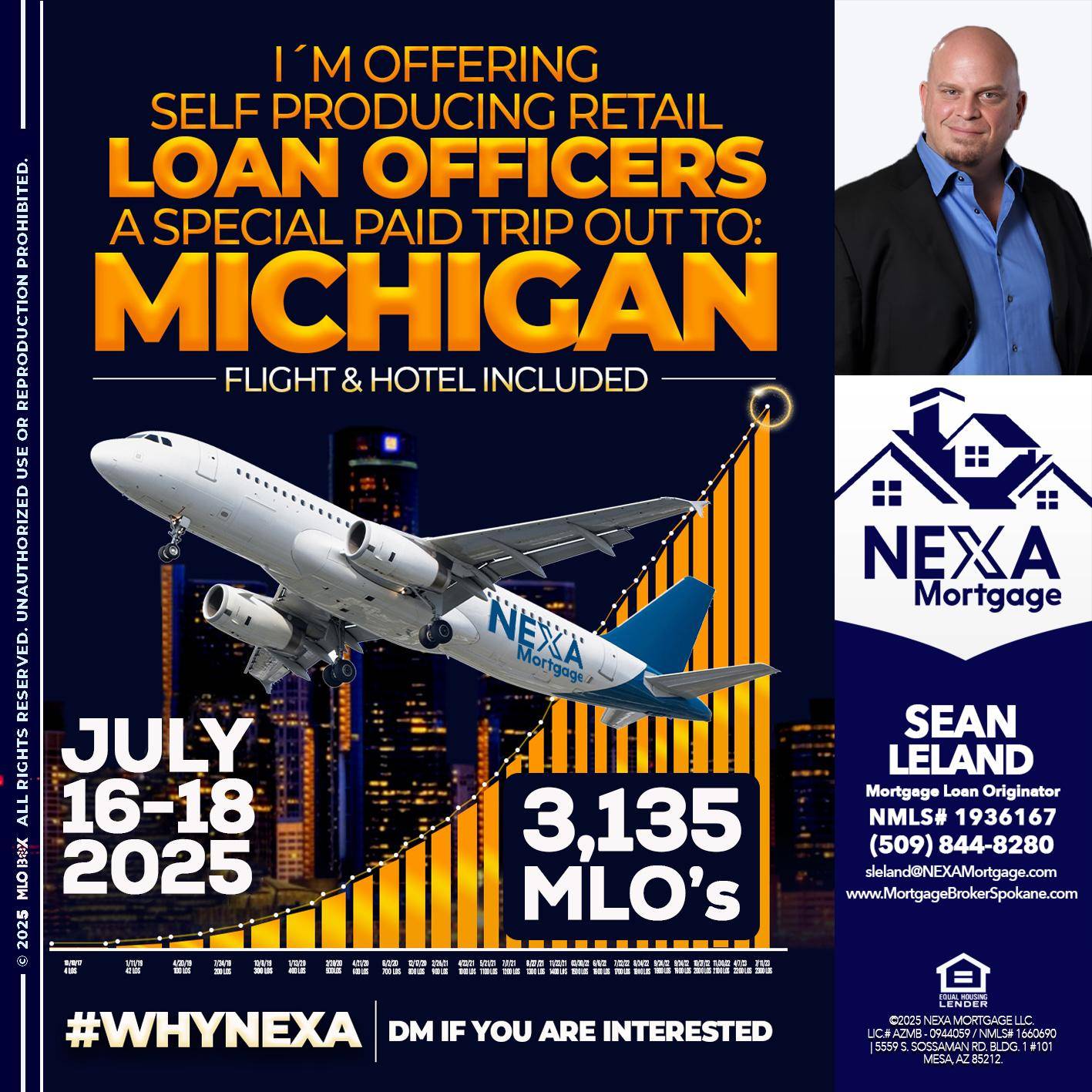 MICHIGAN TRIP - Sean Leland -Mortgage Broker