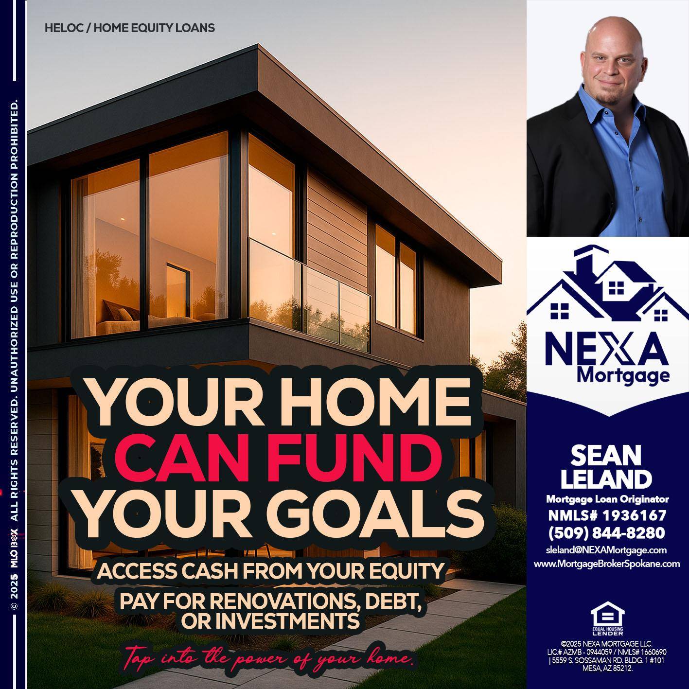 HELOC - Sean Leland -Mortgage Broker