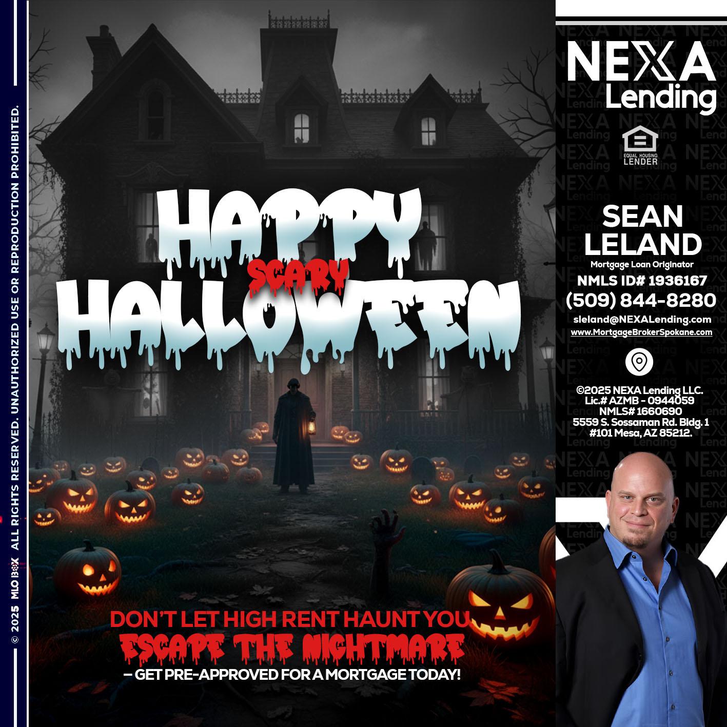 HAPPY HALLOWEEN - Sean Leland -Mortgage Broker