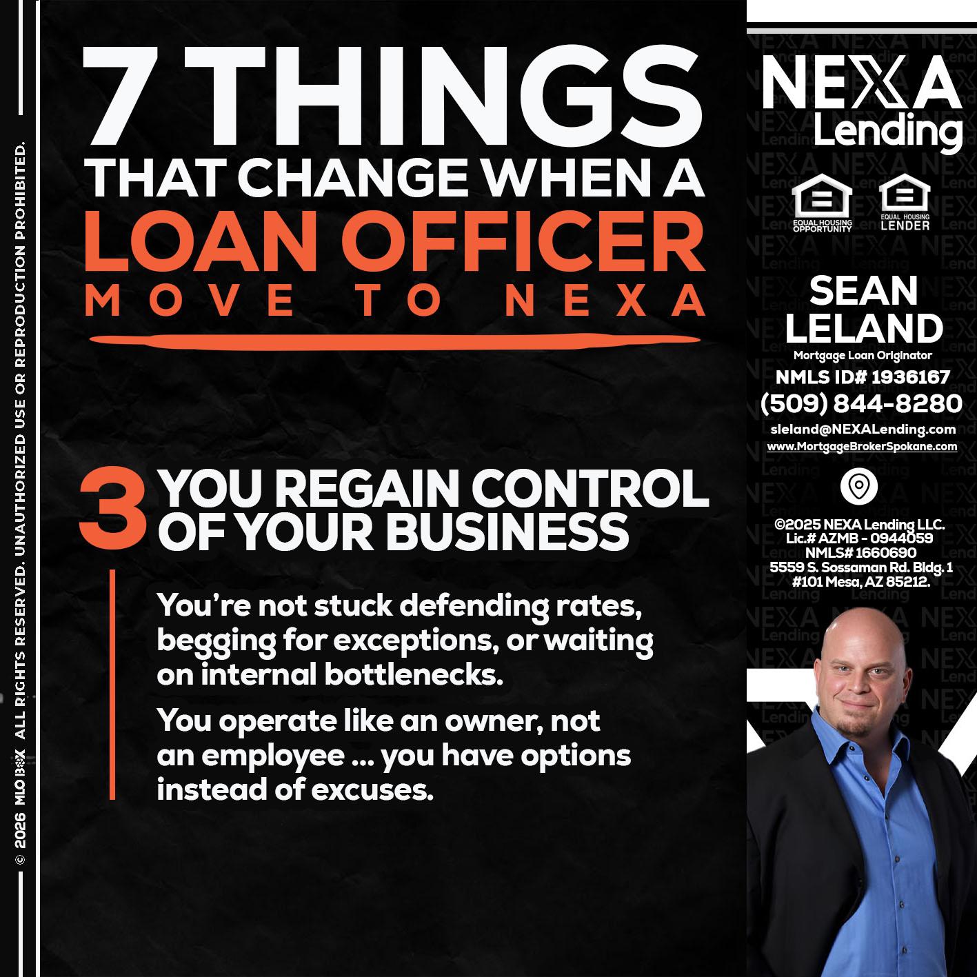 7 things (3) - Sean Leland -Mortgage Broker