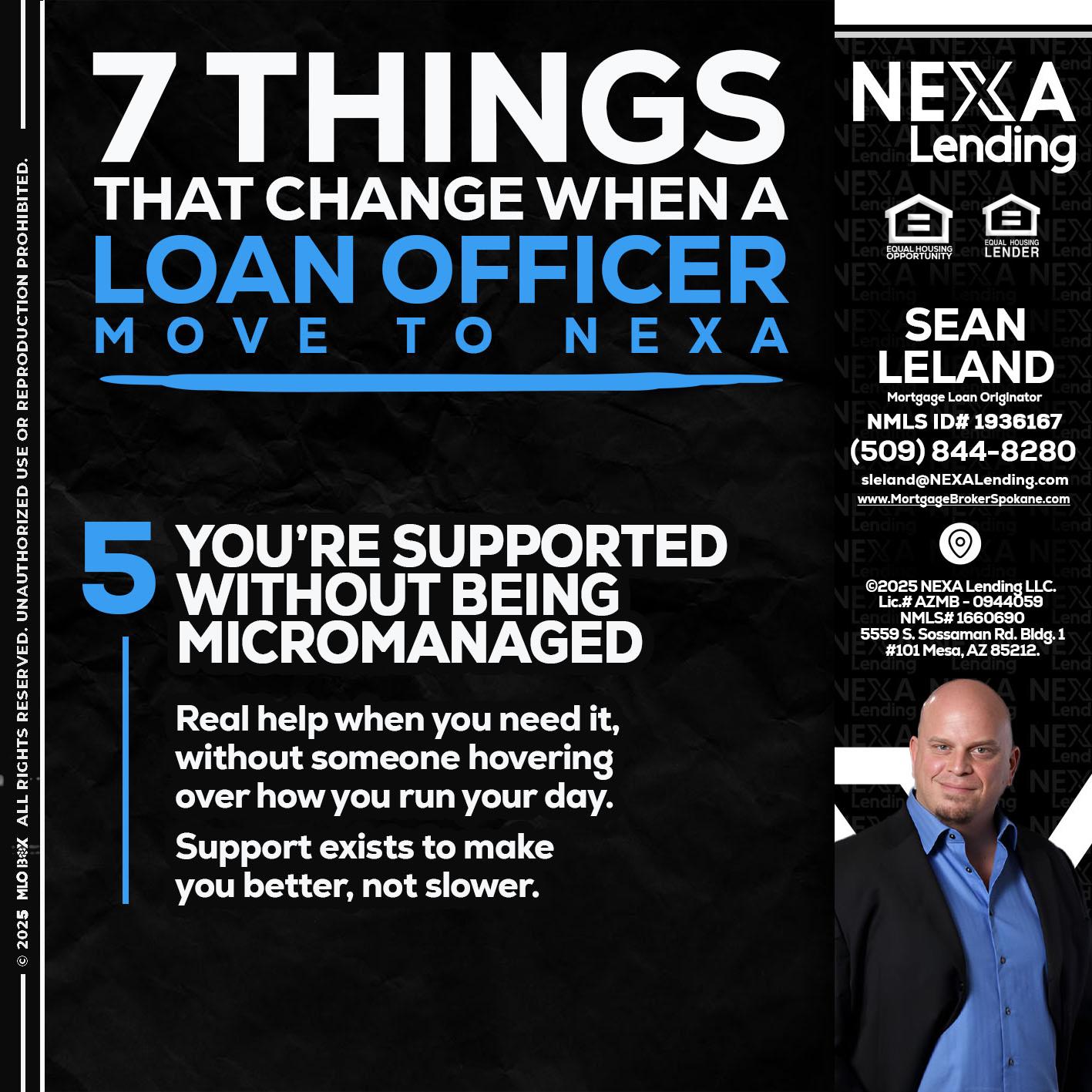 7 THINGS (5) - Sean Leland -Mortgage Broker