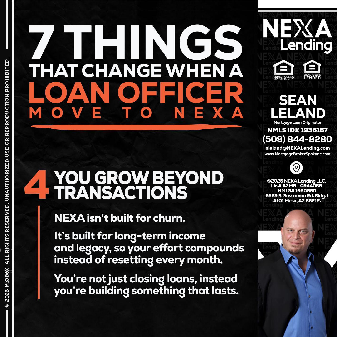7 THINGS (4) - Sean Leland -Mortgage Broker