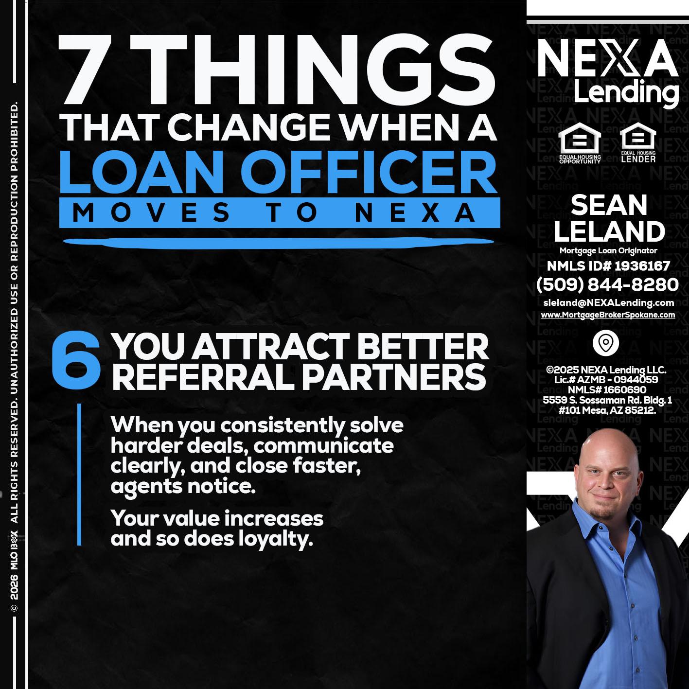 7 THINGS (6) - Sean Leland -Mortgage Broker