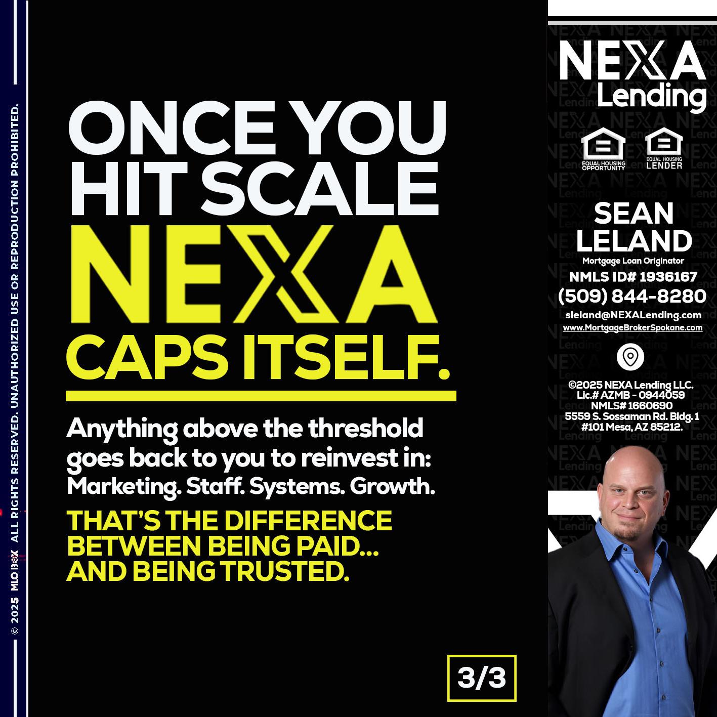 3 OF 3 - Sean Leland -Mortgage Broker
