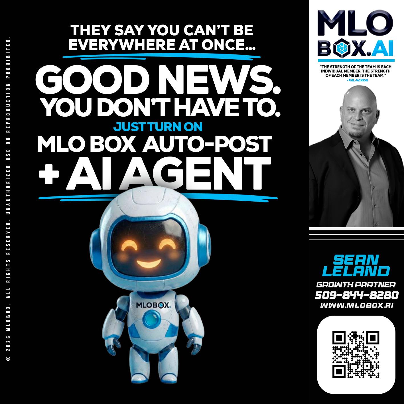 GOOD NEWS - Sean Leland -Mortgage Broker