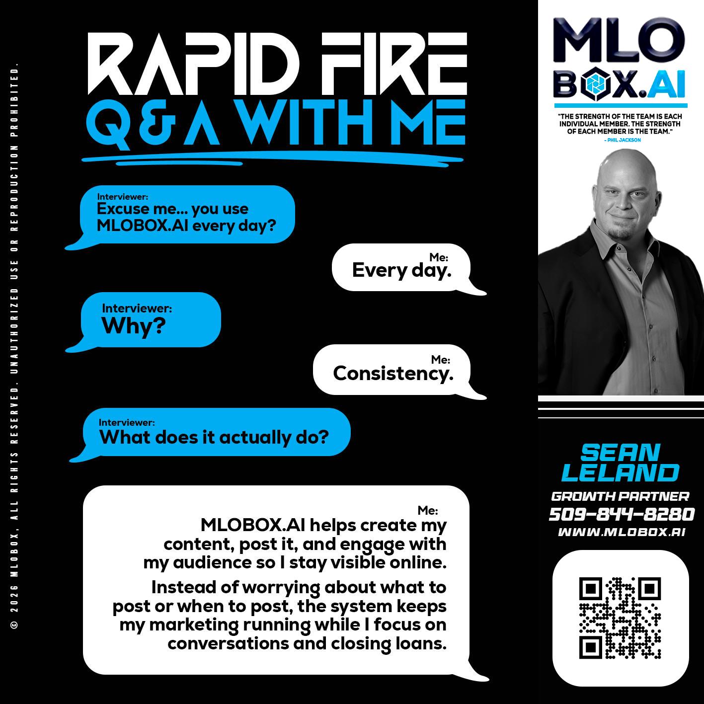 RAPID Q&A - Sean Leland -Mortgage Broker