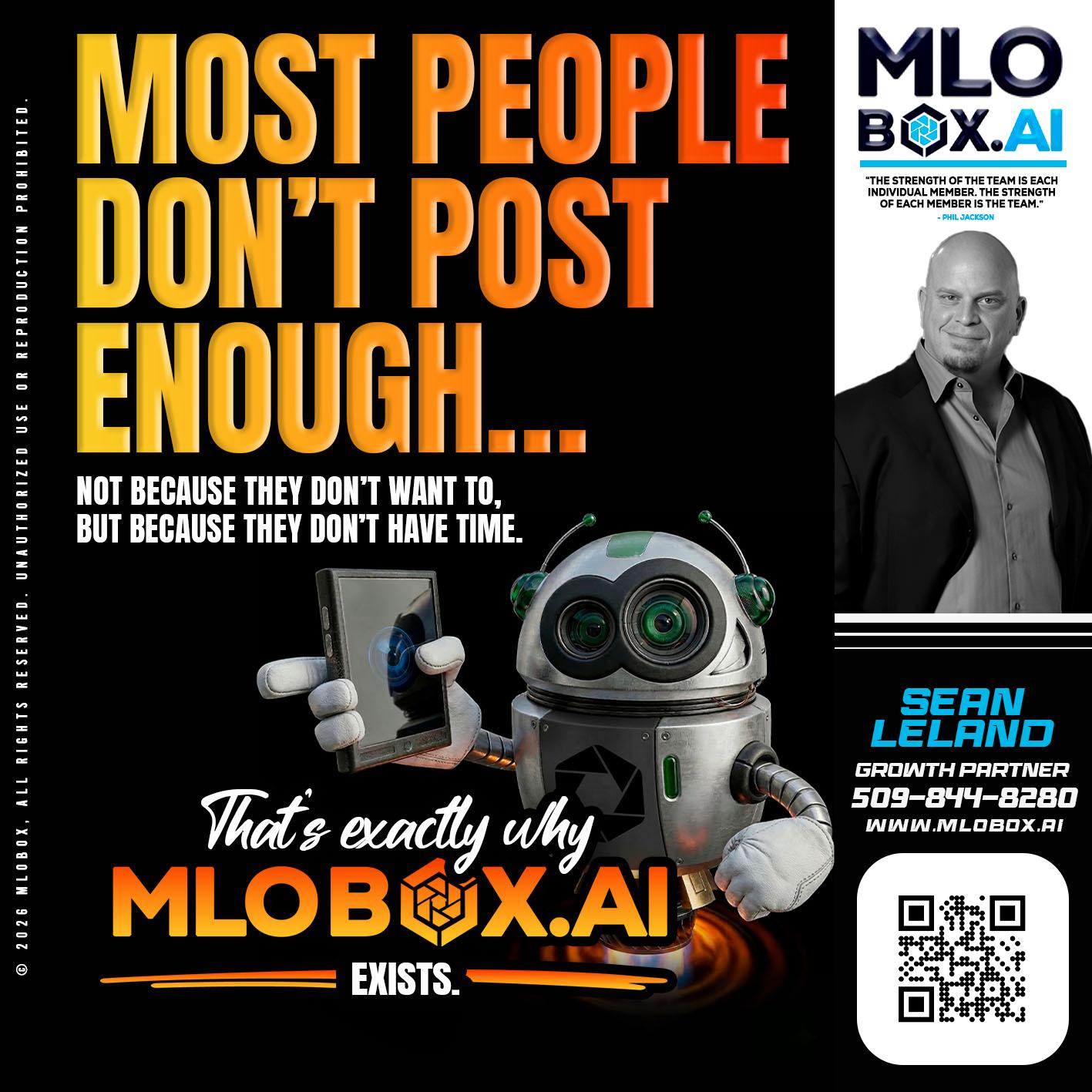 most people - Sean Leland -Mortgage Broker