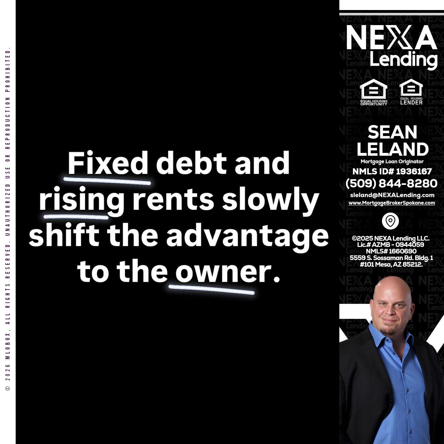 FIXED DEBT - Sean Leland -Mortgage Broker