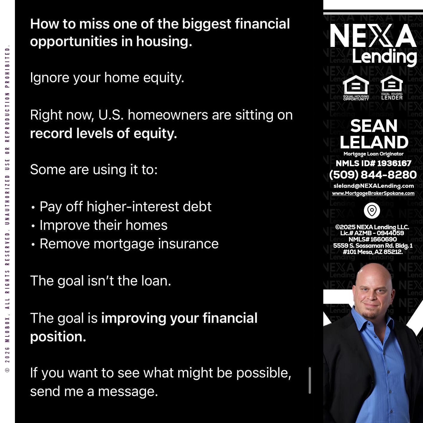 how to miss - Sean Leland -Mortgage Broker