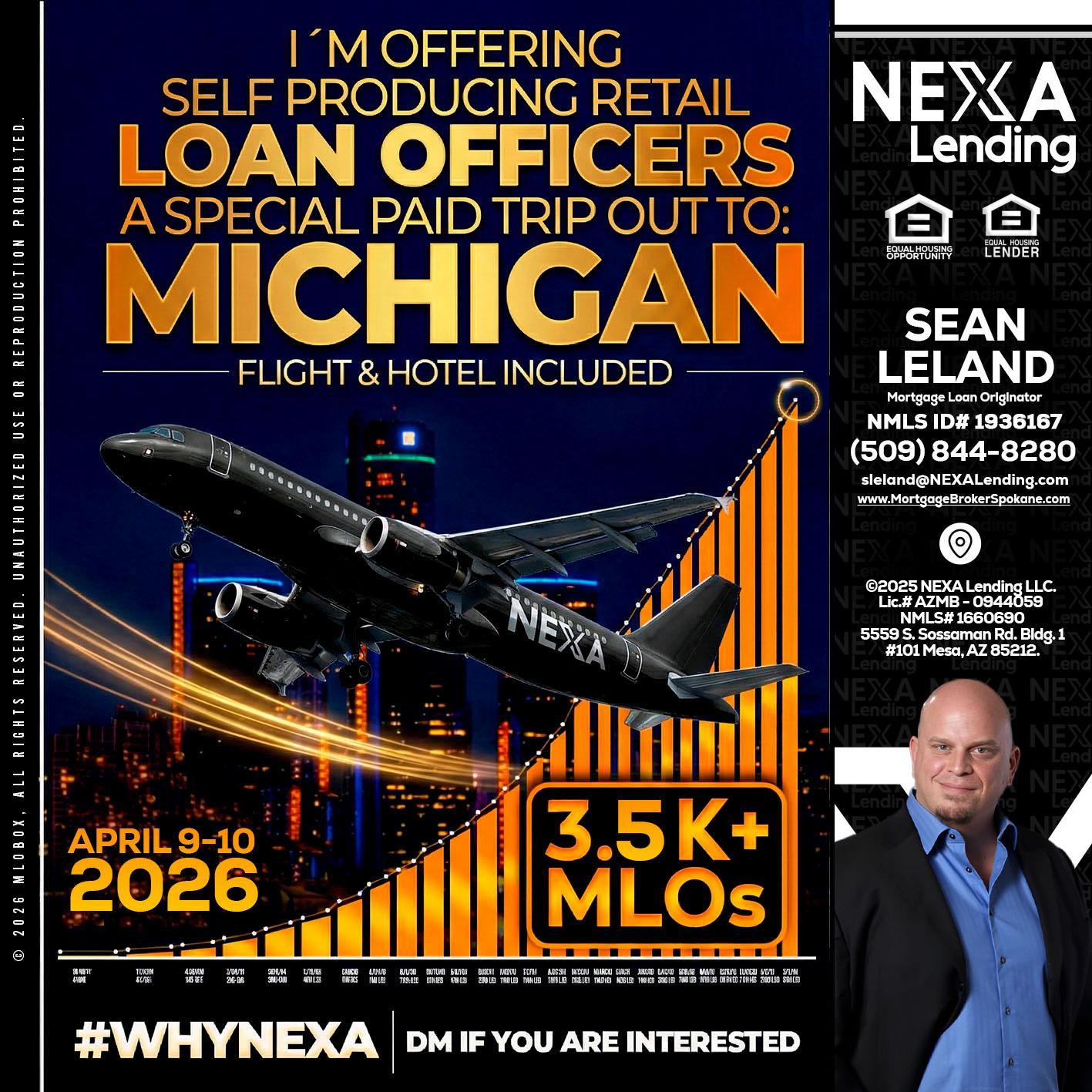 3.5K - Sean Leland -Mortgage Broker