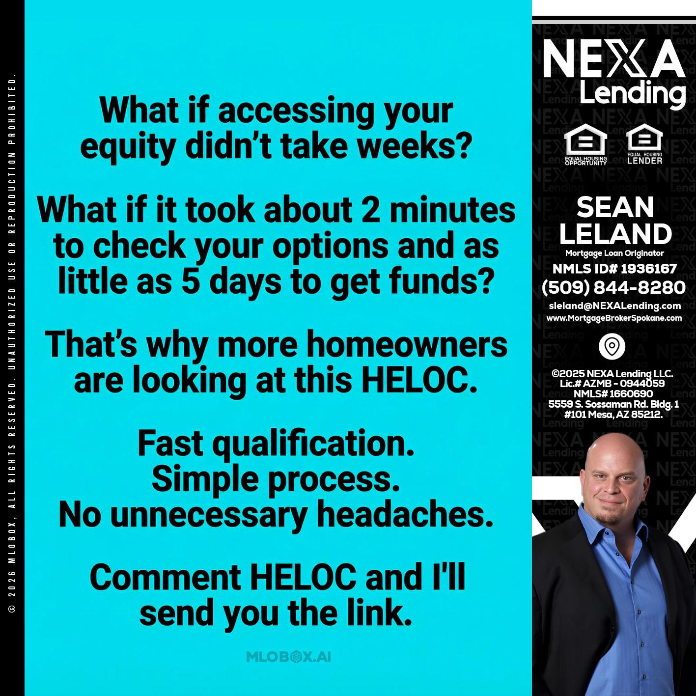 what if - Sean Leland -Mortgage Broker