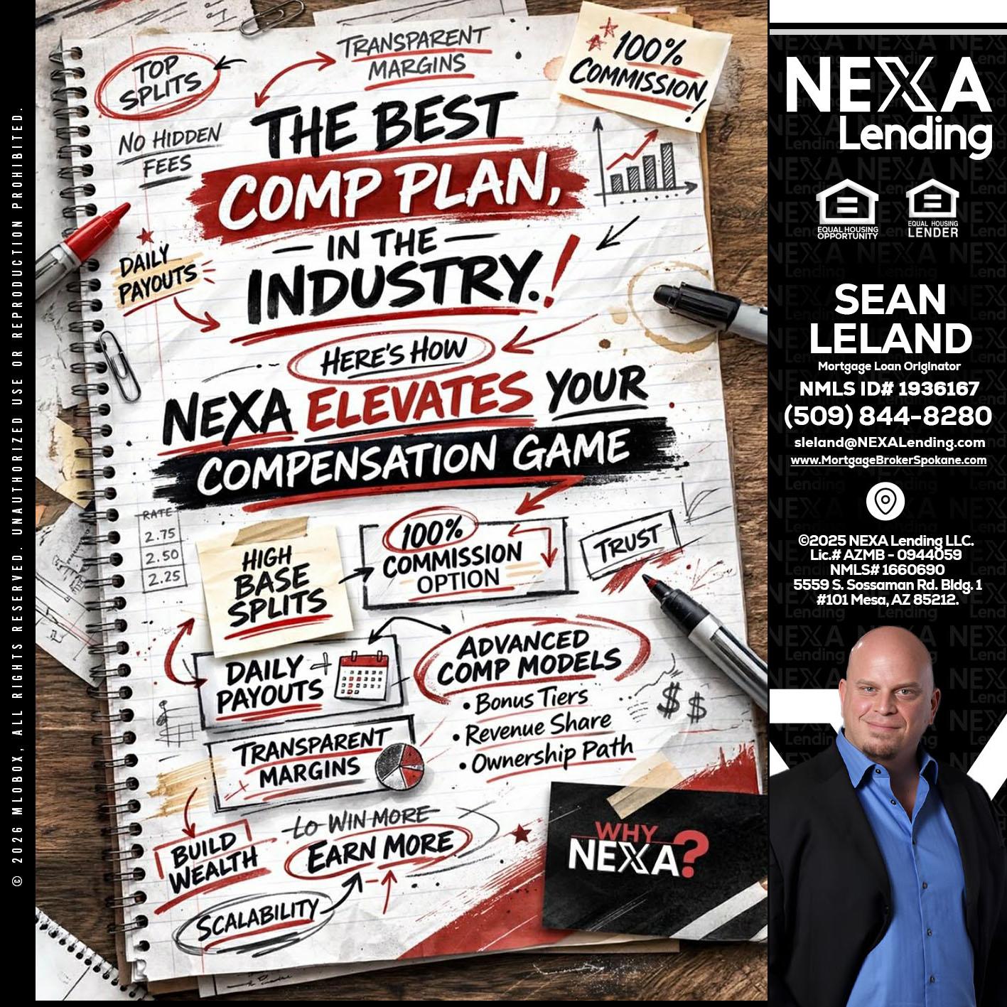 THE BEST COMP - Sean Leland -Mortgage Broker