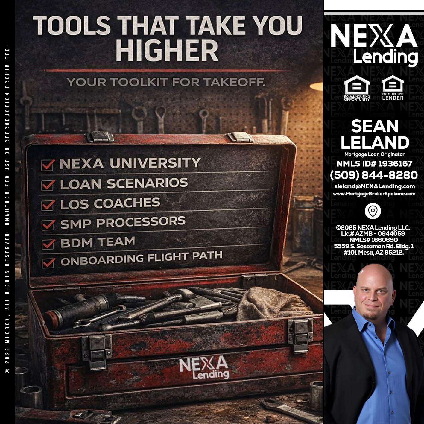 TOOLS THAT - Sean Leland -Mortgage Broker