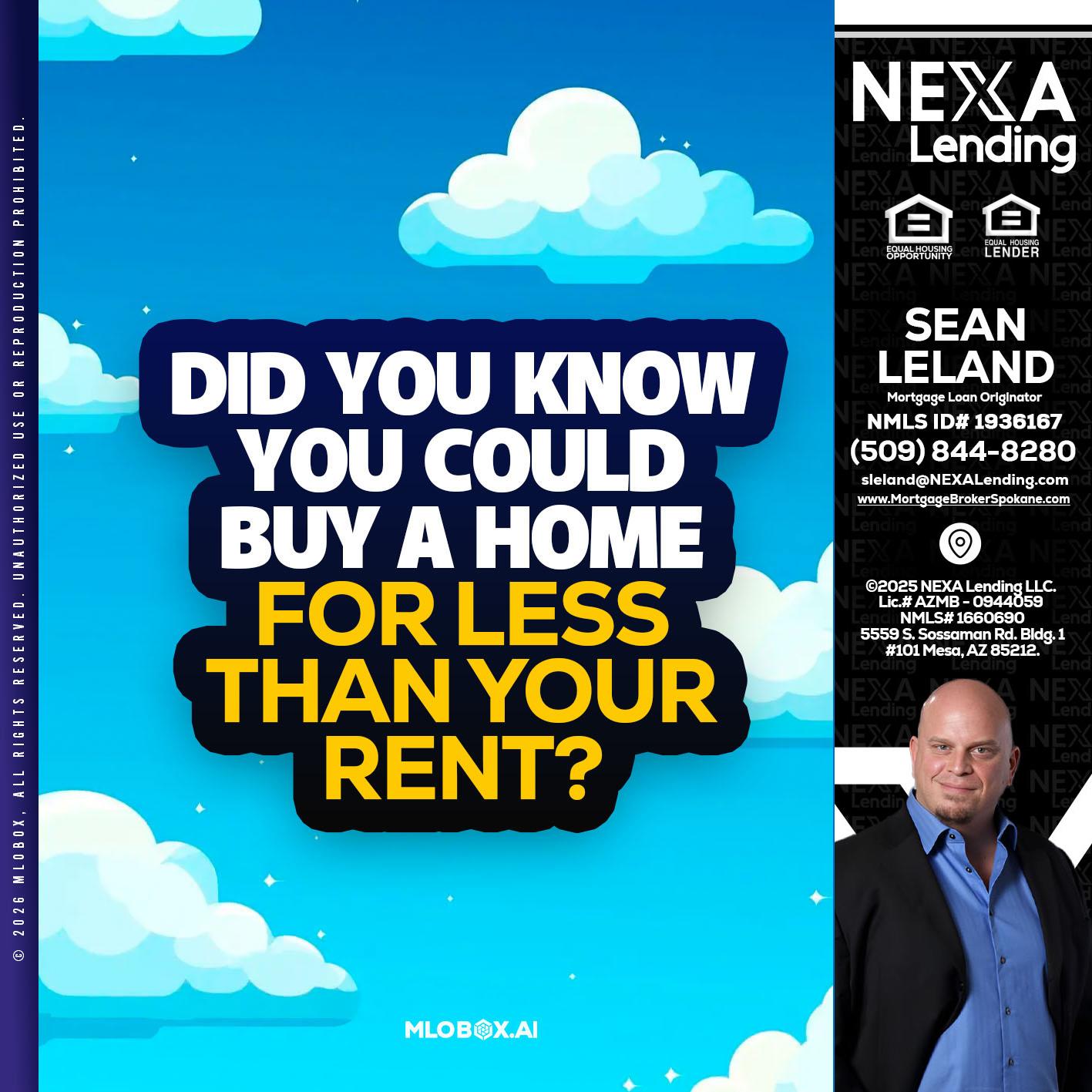 DID YOU KNOW - Sean Leland -Mortgage Broker