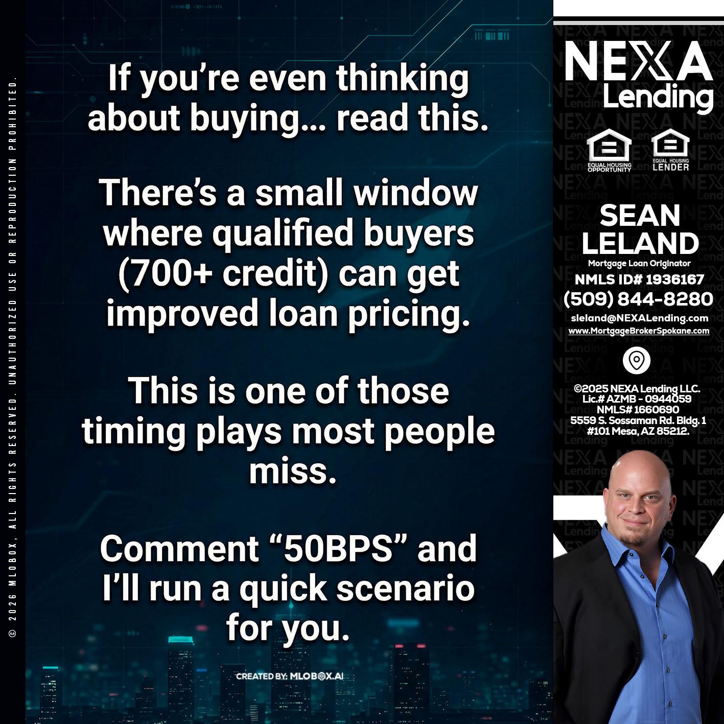 IF YOU EVER - Sean Leland -Mortgage Broker