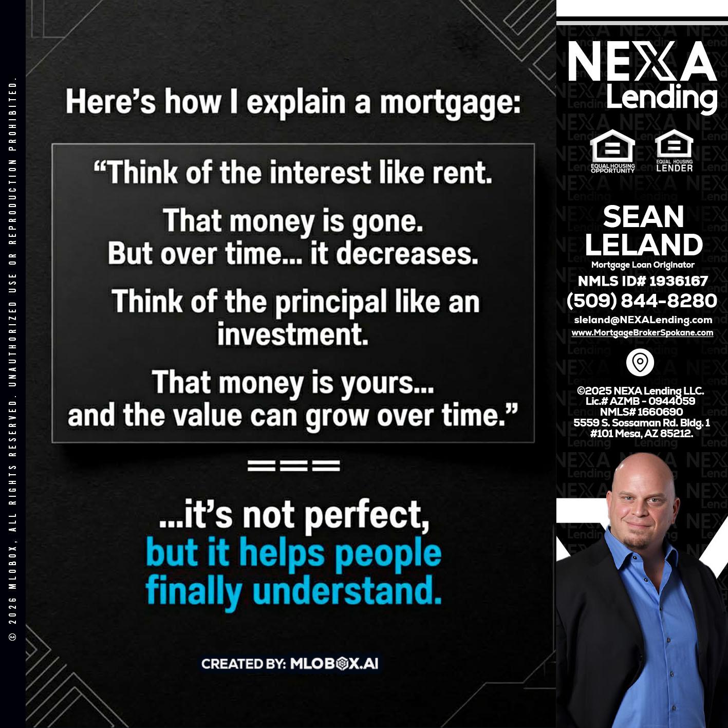 HERES NOW - Sean Leland -Mortgage Broker