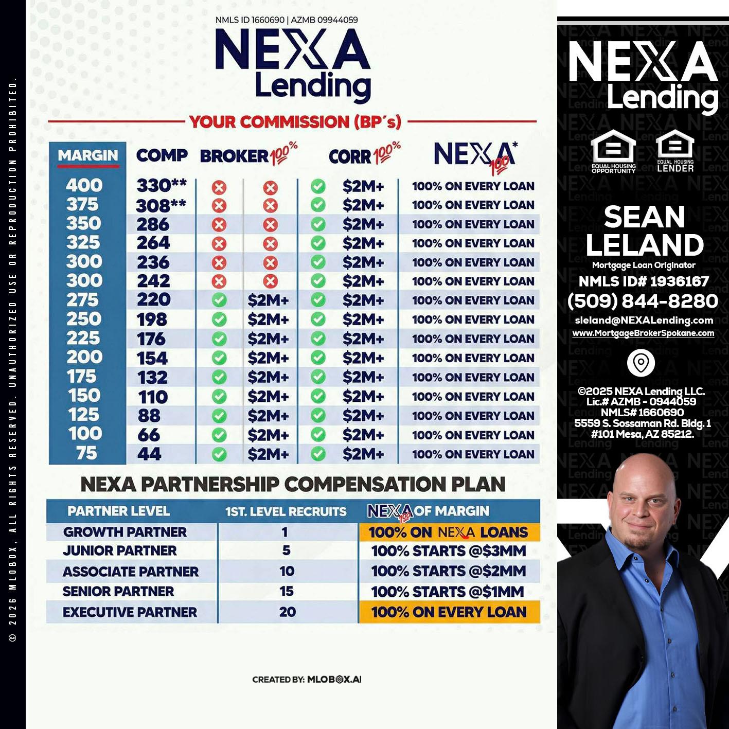 COMP - Sean Leland -Mortgage Broker