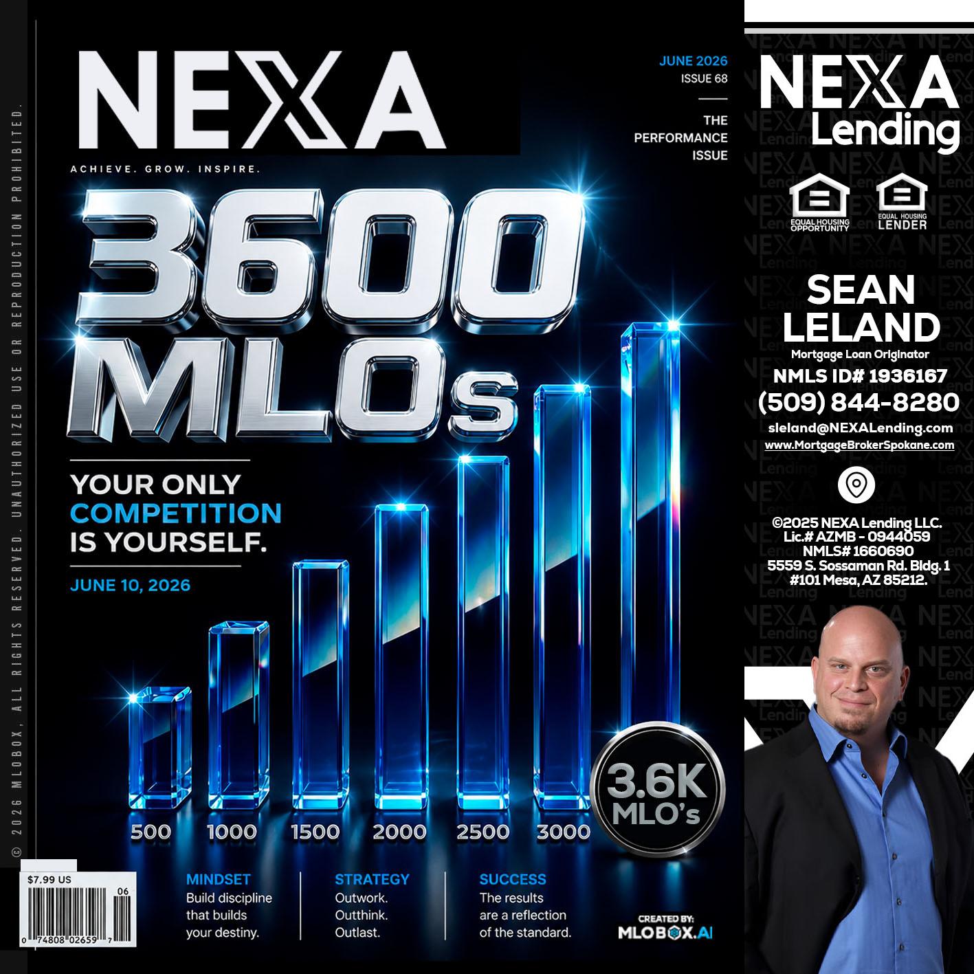 3600 MLOs - Sean Leland -Mortgage Broker