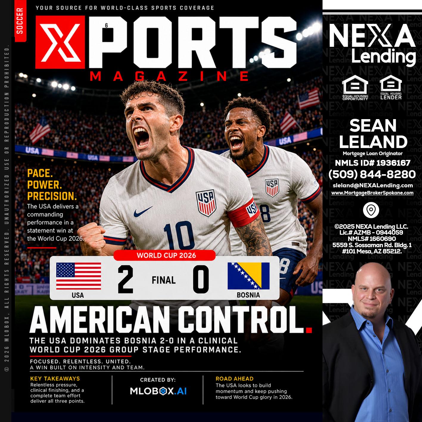AMERICAN CONTROL - Sean Leland -Mortgage Broker