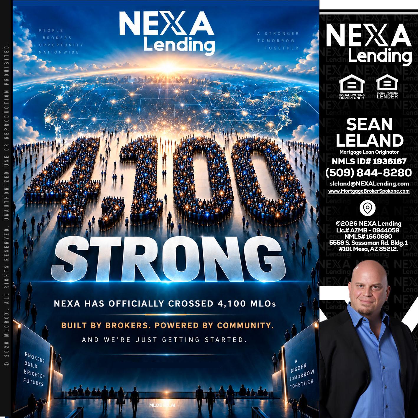 4,100 MLOs - Sean Leland -Mortgage Broker